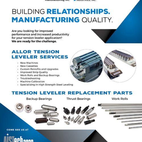 Iron and Steel Magazine March Issue Full Page Ad